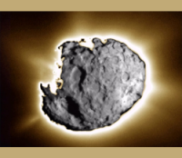 NASA image of a comet used because it looks cool.