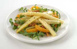 Roast Asparagus & Walnut Salad