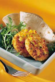 Kumera Cashew Patties