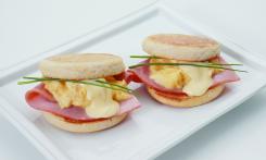 Impressive Platters: Eggs
    Benedict Muffins