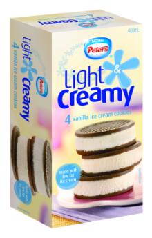 Nestle: Light & Creamy Vanilla Ice Cream Cookies